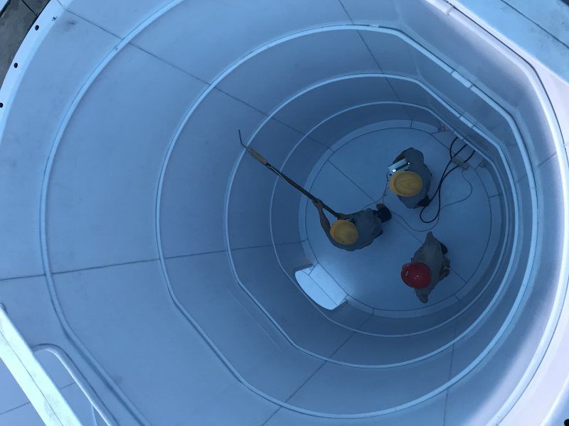 某國有大型稀土集團(tuán)公司現(xiàn)場鋼襯四氟項目